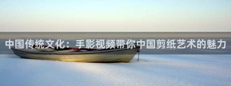 金牌影院电视剧免费观看：中国传统文化：手影视频带你中国剪纸艺术的魅力